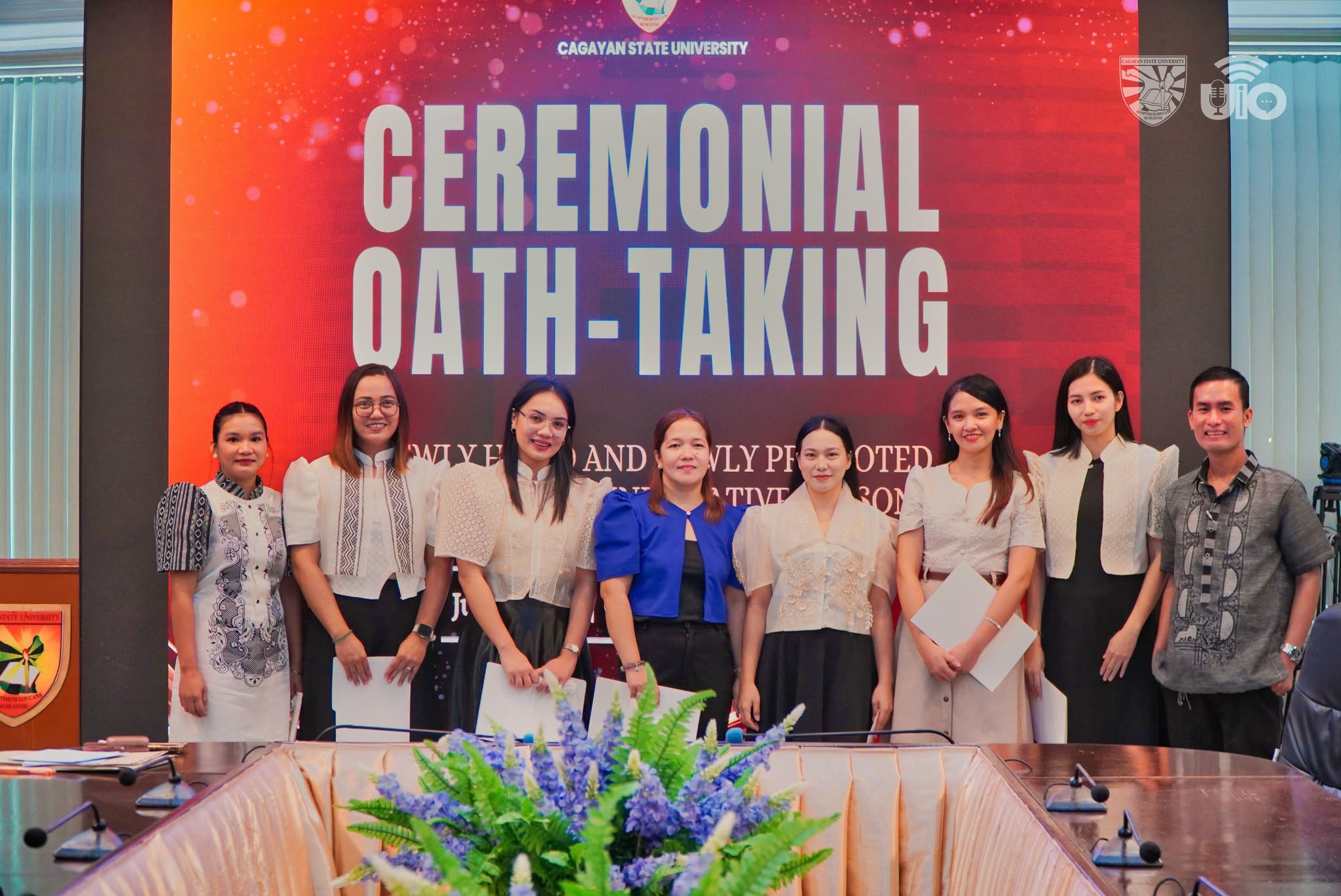 OIC PRESIDENT IBAÑEZ ADMINISTERS OATH TO 89 NEWLY HIRED AND PROMOTED CSU EMPLOYEES photo 5